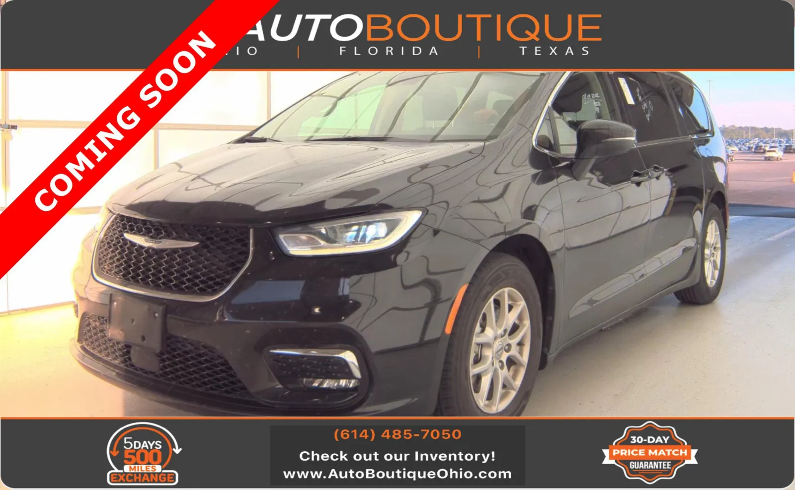 Black 2023 Chrysler Pacifica Touring L for sale in Columbus, OH