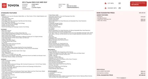 Photos of 2014 Toyota RAV4 XLE for sale in Columbus, OH at Auto Boutique Ohio