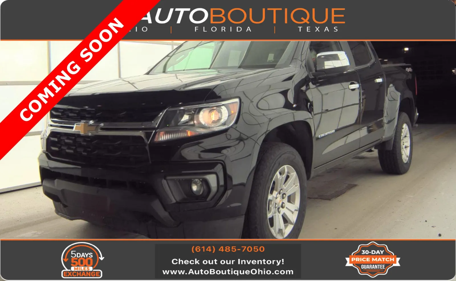Black 2022 Chevrolet Colorado 4WD LT for sale in Columbus, OH