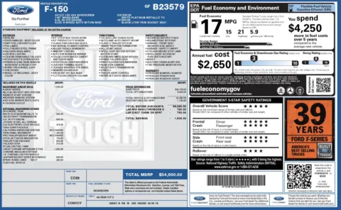 Photos of 2016 Ford F-150 Lariat for sale in Columbus, OH at Auto Boutique Ohio