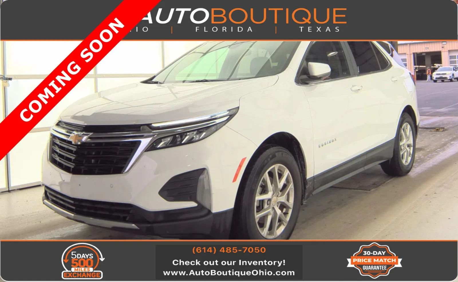 White 2022 Chevrolet Equinox LT for sale in Columbus, OH