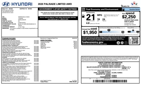 More photos of 2020 Hyundai Palisade Limited at Auto Boutique Ohio, OH