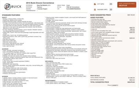 More photos of 2015 Buick Encore Convenience at Auto Boutique Ohio, OH