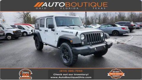 White 2017 Jeep Wrangler Unlimited Big Bear for sale in Columbus, OH