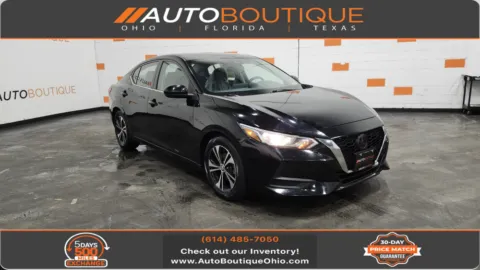 Black 2021 Nissan Sentra SV for sale in Columbus, OH