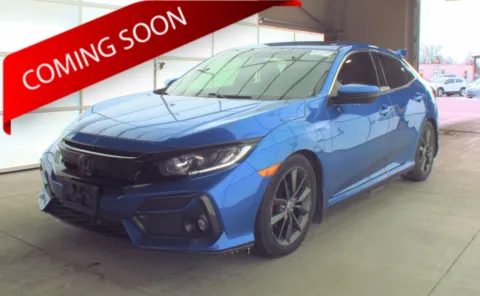 Blue 2020 Honda Civic Hatchback EX for sale in Columbus, OH