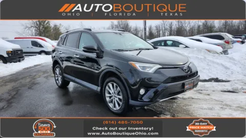 Black 2016 Toyota RAV4 Limited for sale in Columbus, OH