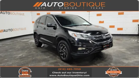Black 2016 Honda CR-V SE for sale in Columbus, OH