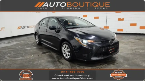 Black 2022 Toyota Corolla LE for sale in Columbus, OH