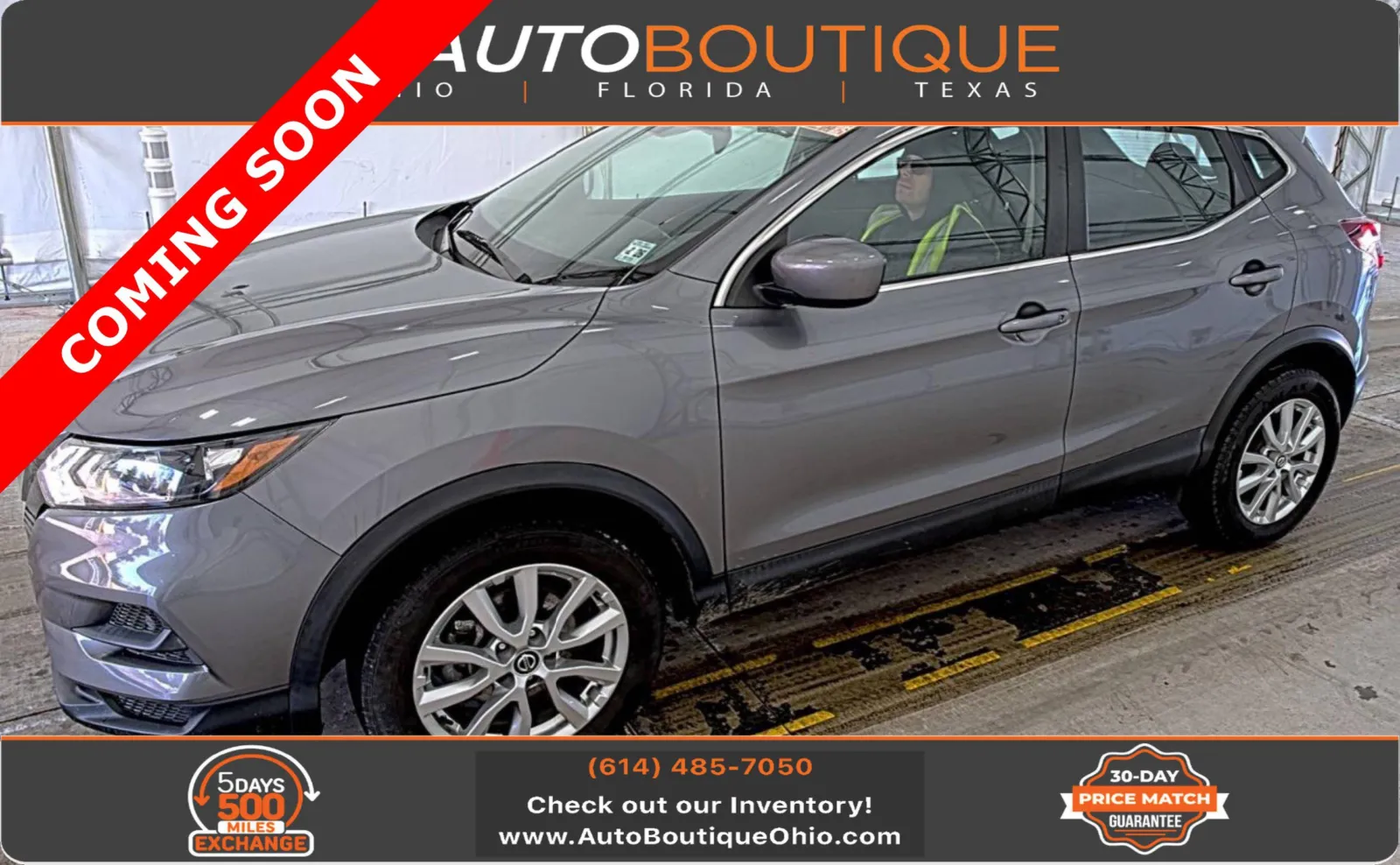 Gray 2021 Nissan Rogue Sport S for sale in Columbus, OH