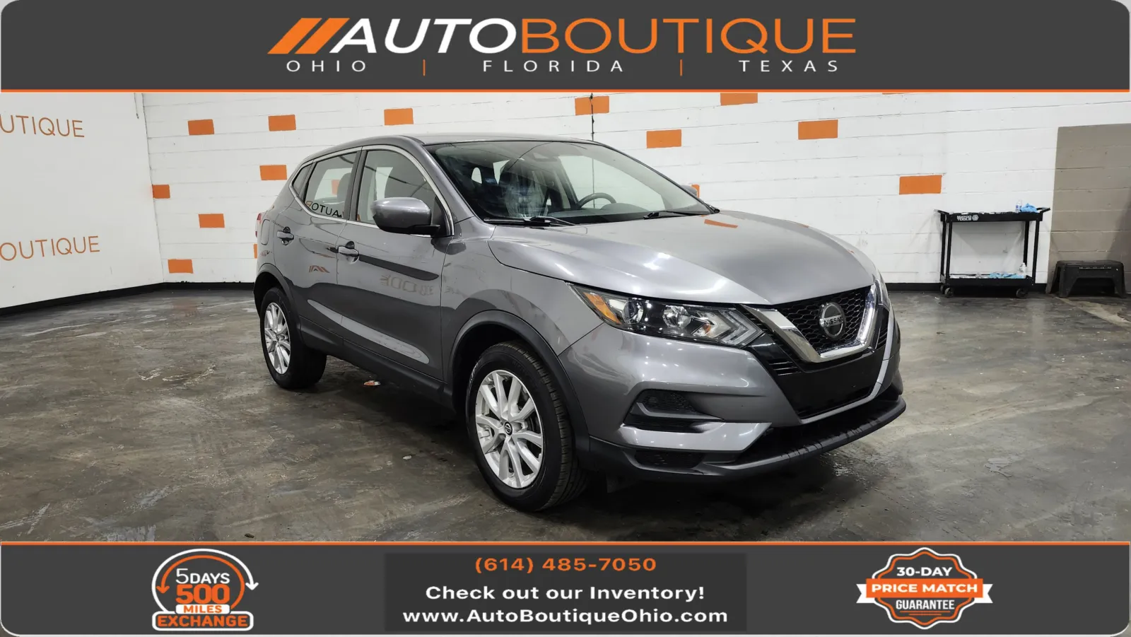 Gray 2021 Nissan Rogue Sport S for sale in Columbus, OH