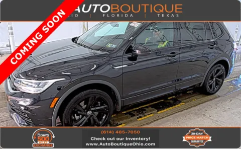 Black 2023 Volkswagen Tiguan SE R-Line Black for sale in Columbus, OH