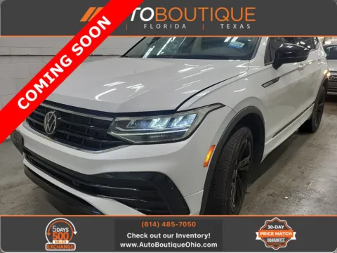 White 2024 Volkswagen Tiguan SE R-Line Black for sale in Columbus, OH