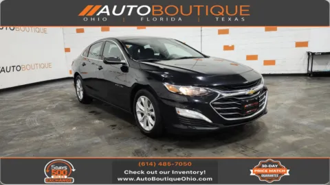 Black 2022 Chevrolet Malibu LT for sale in Columbus, OH