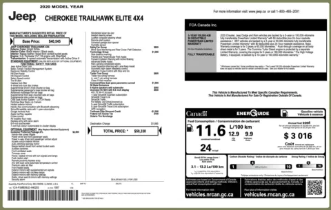 Photos of 2020 Jeep Cherokee Trailhawk Elite for sale in Columbus, OH at Auto Boutique Ohio