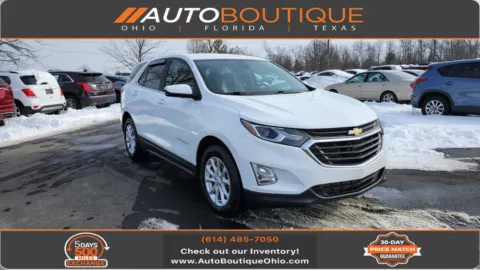 White 2021 Chevrolet Equinox LT for sale in Columbus, OH