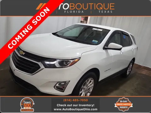 White 2021 Chevrolet Equinox LT for sale in Columbus, OH