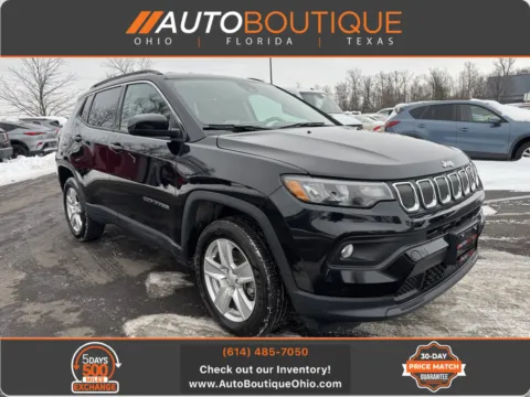 Black 2022 Jeep Compass Latitude for sale in Columbus, OH