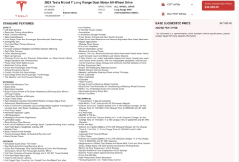 More photos of 2024 Tesla Model Y Long Range at Auto Boutique Ohio, OH