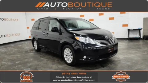 Black 2013 Toyota Sienna Ltd for sale in Columbus, OH