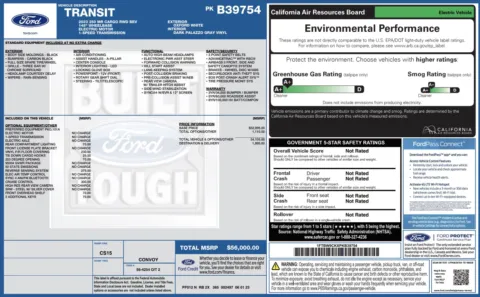 Photos of 2023 Ford E-Transit Cargo Van 350 for sale in Columbus, OH at Auto Boutique Ohio