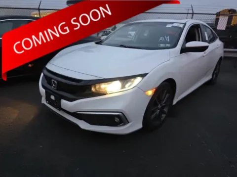 White 2020 Honda Civic Sedan EX for sale in Columbus, OH