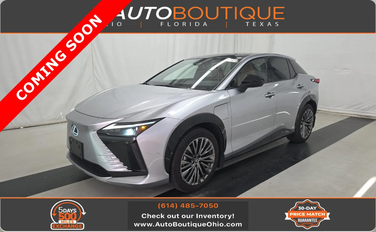 Silver 2023 Lexus RZ 450e Luxury for sale in Columbus, OH