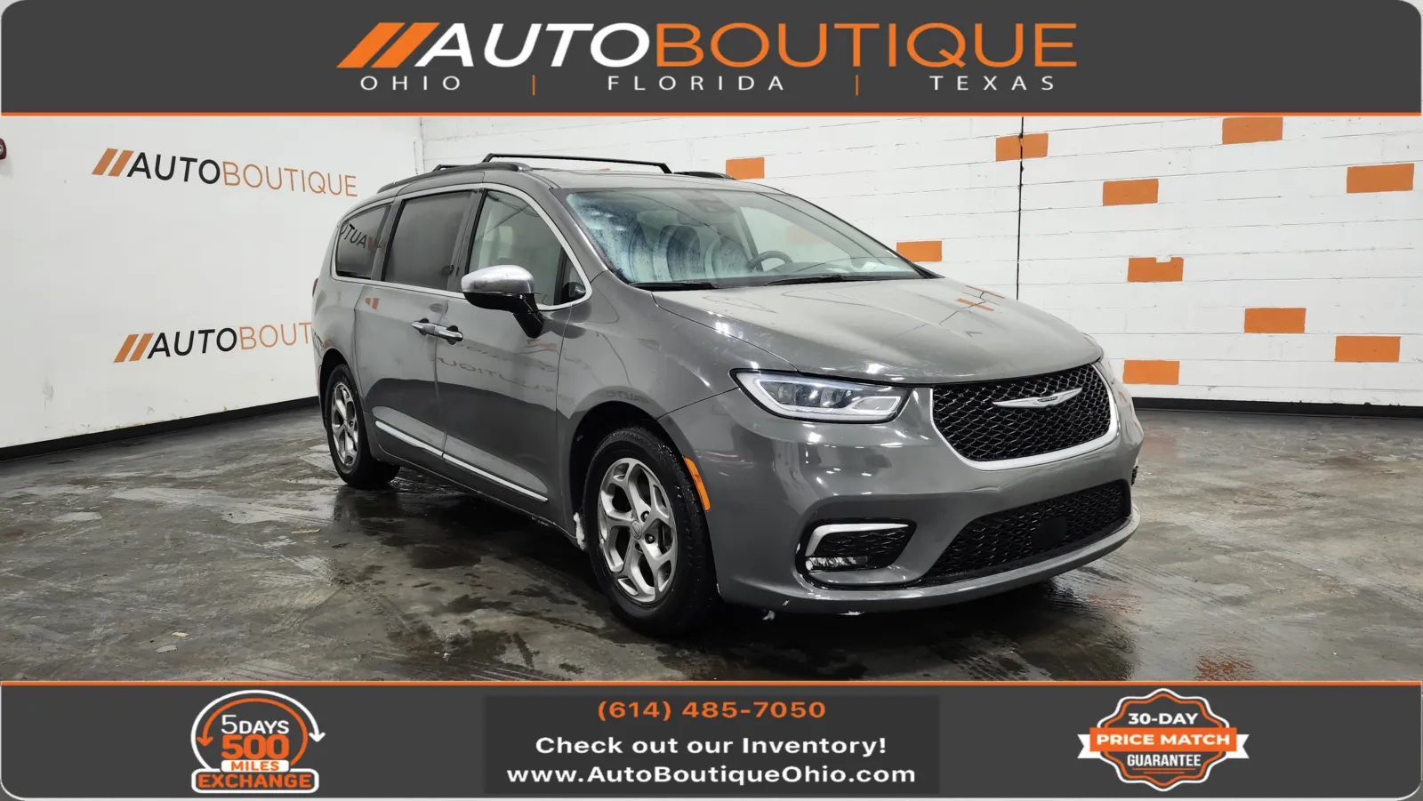 Gray 2023 Chrysler Pacifica Limited for sale in Columbus, OH