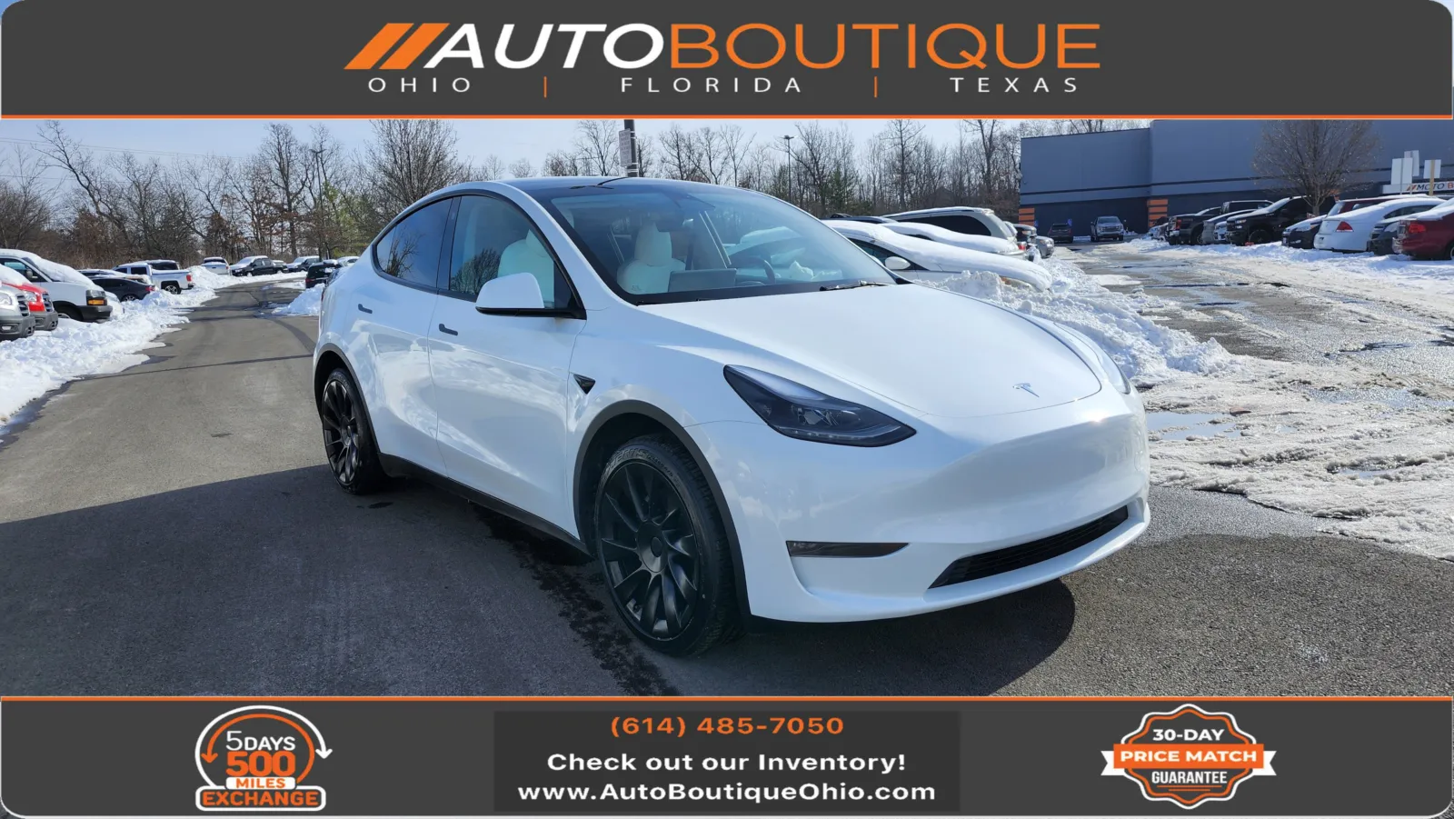 White 2023 Tesla Model Y Long Range for sale in Columbus, OH