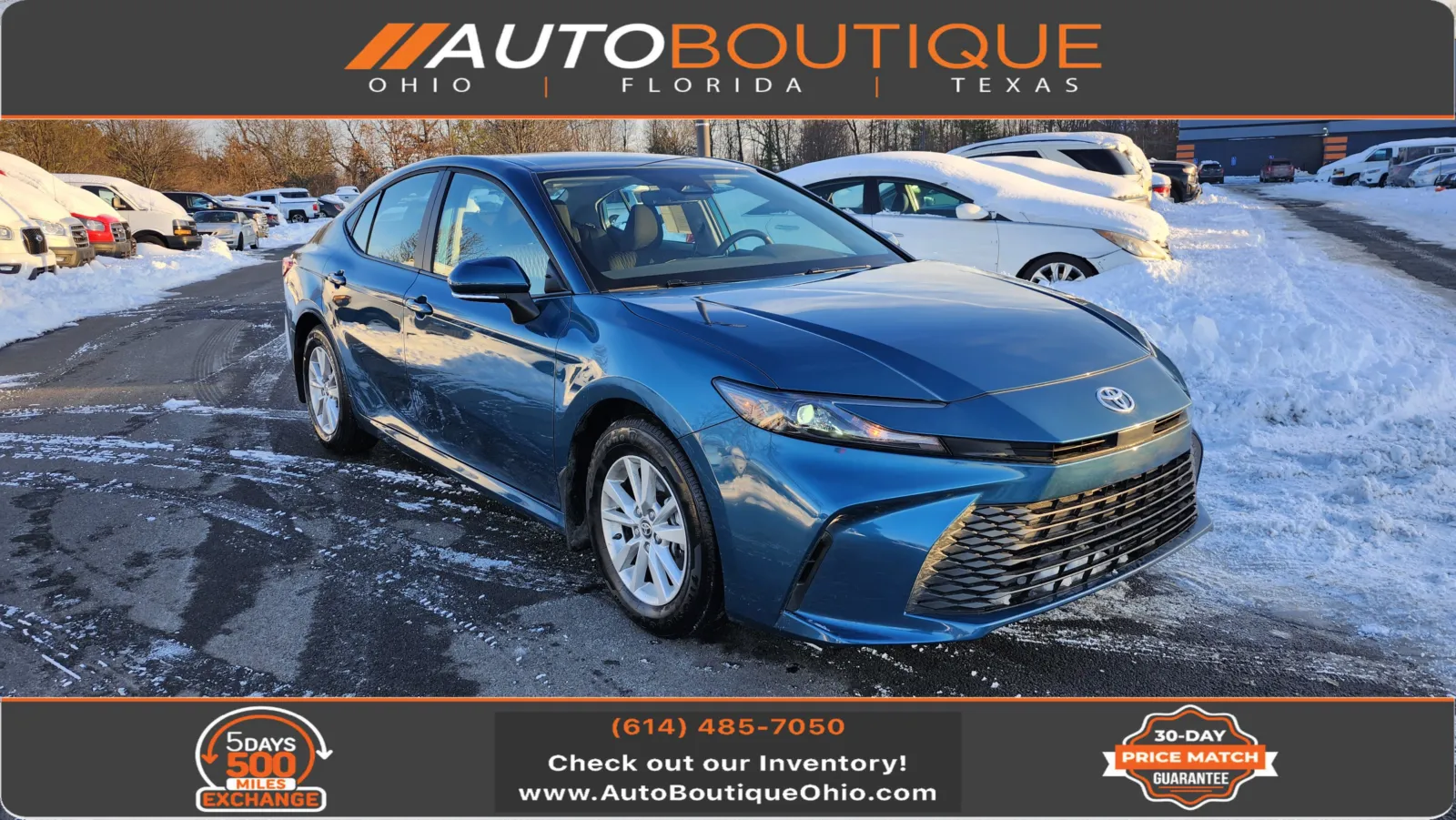 Blue 2025 Toyota Camry LE for sale in Columbus, OH