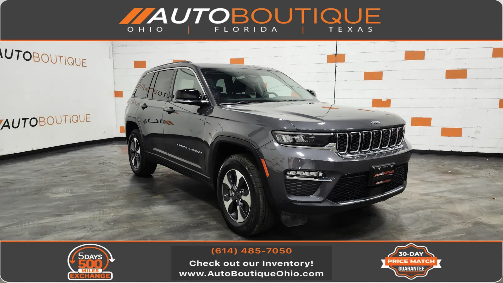 Gray 2023 Jeep Grand Cherokee 4xe for sale in Columbus, OH