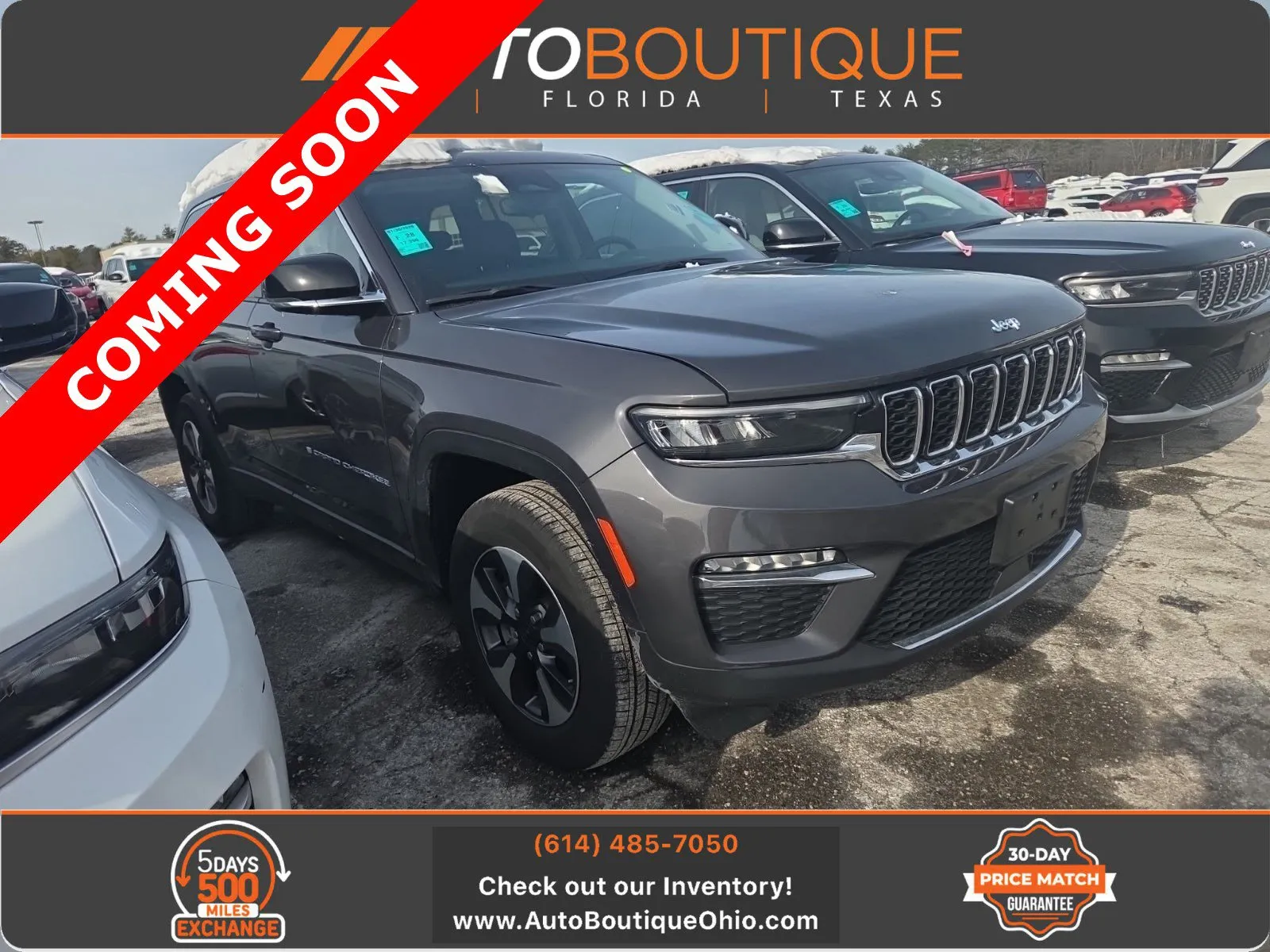 Gray 2023 Jeep Grand Cherokee 4xe for sale in Columbus, OH