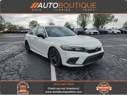 White 2022 Honda Civic Sedan Sport for sale in Columbus, OH