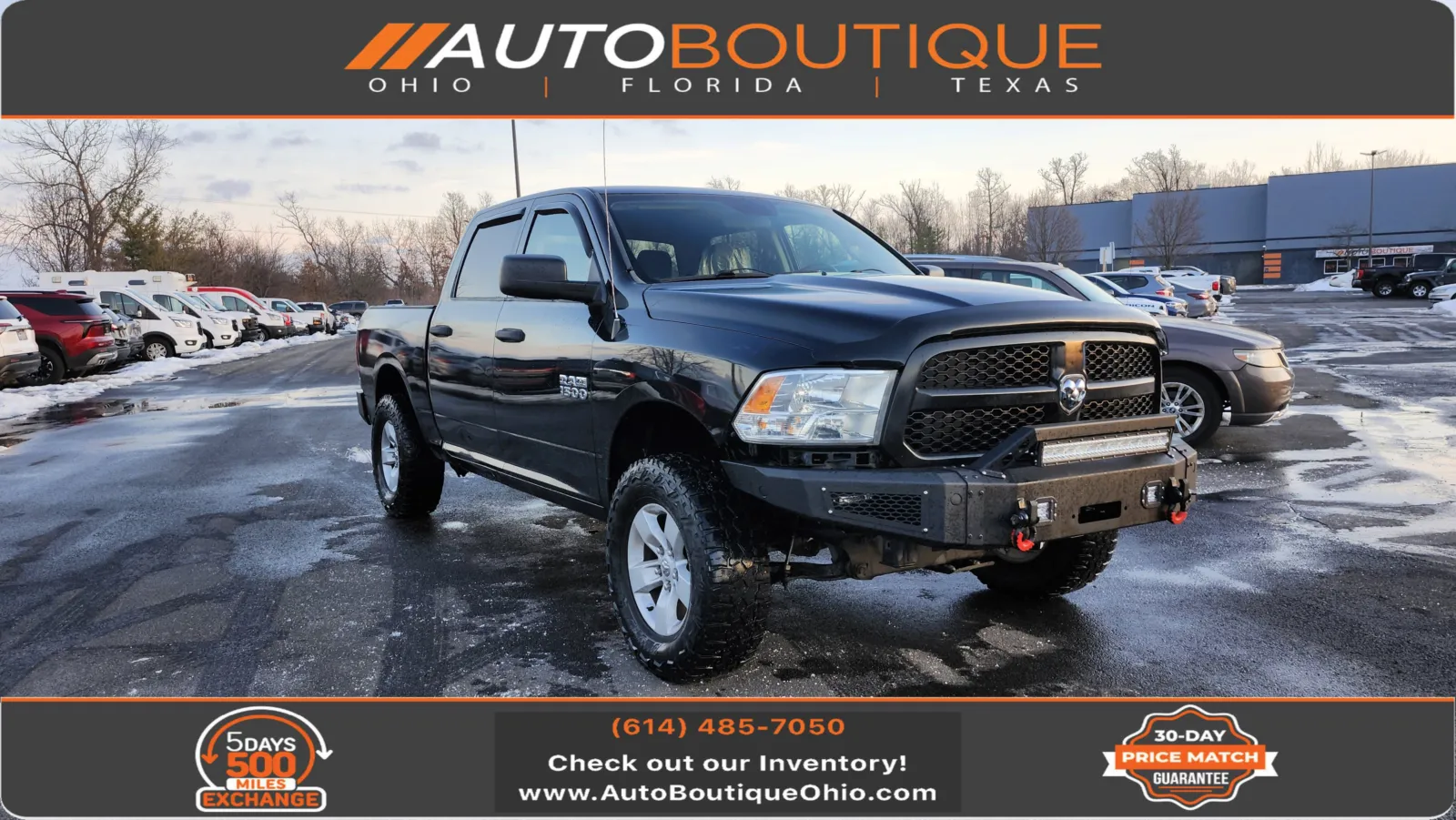 Black 2016 Ram 1500 Tradesman for sale in Columbus, OH