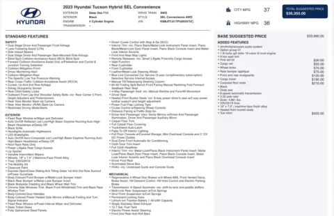 More photos of 2023 Hyundai Tucson Hybrid SEL Convenience at Auto Boutique Ohio, OH