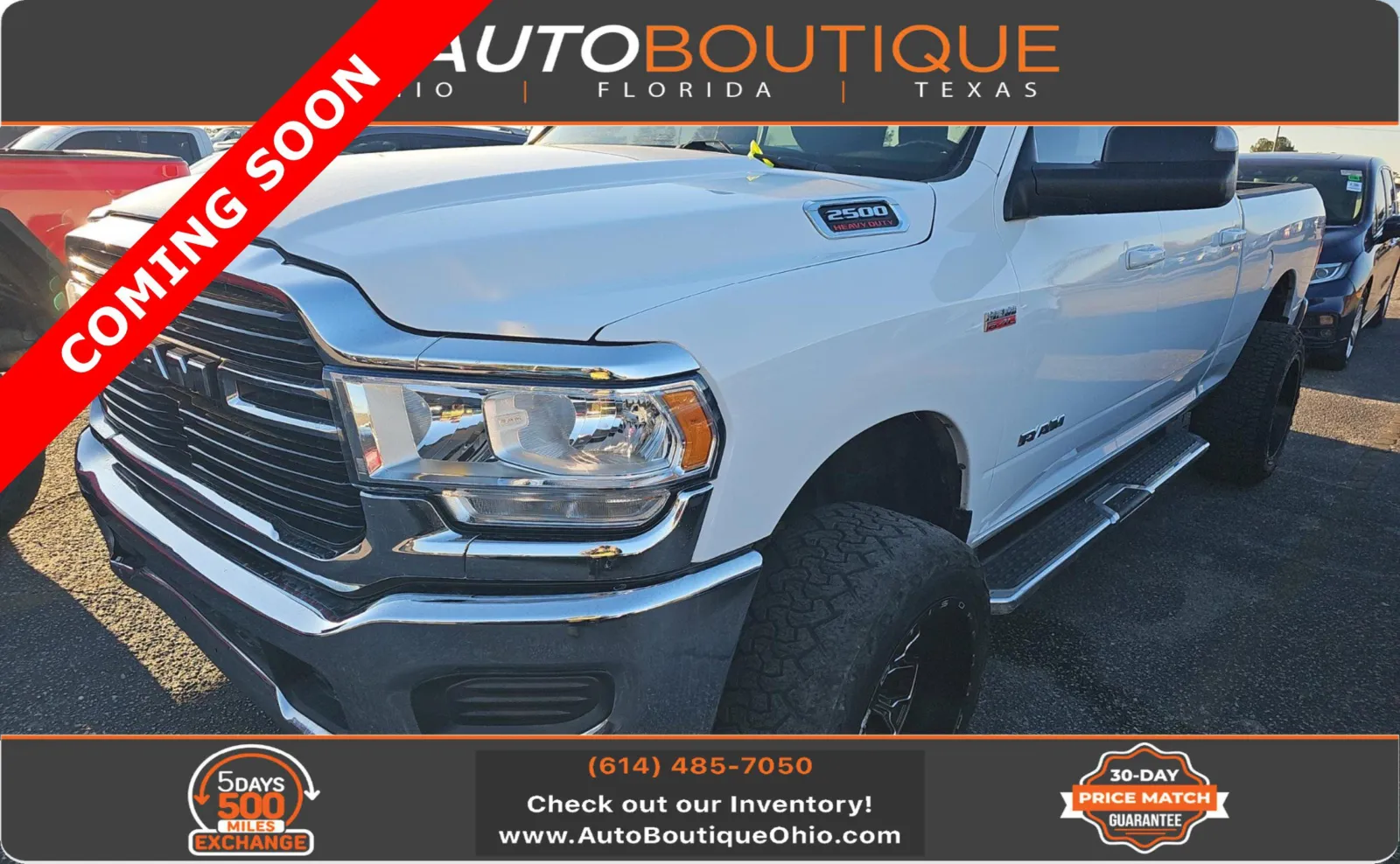White 2021 Ram 2500 Big Horn for sale in Columbus, OH