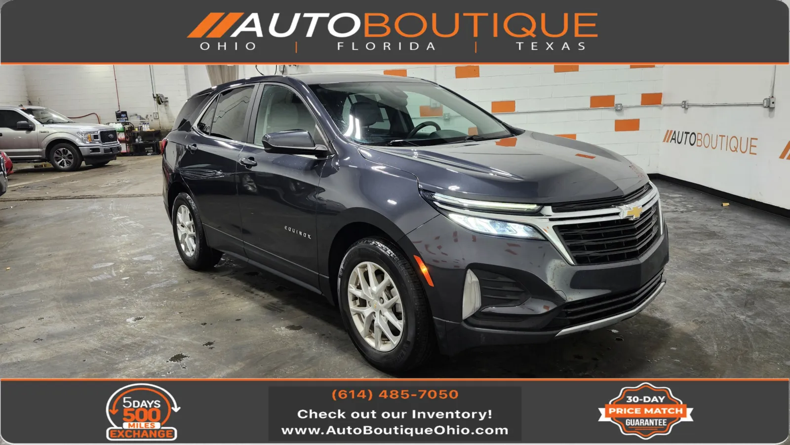 Gray 2022 Chevrolet Equinox LT for sale in Columbus, OH