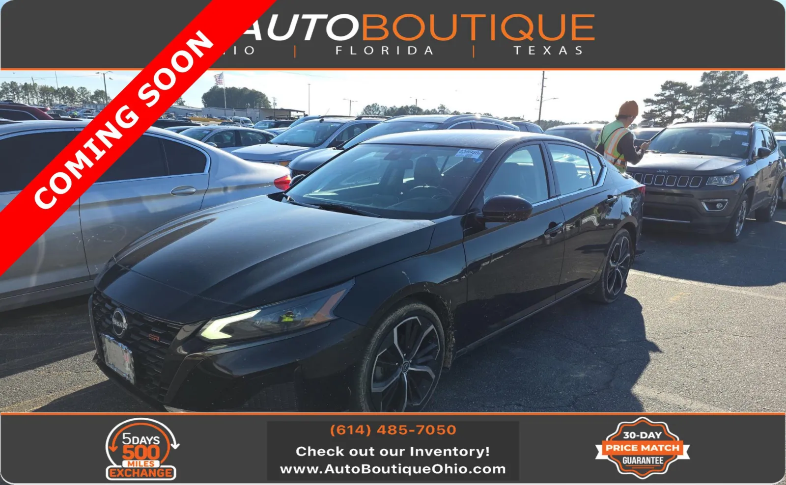 Black 2023 Nissan Altima 2.5 SR for sale in Columbus, OH