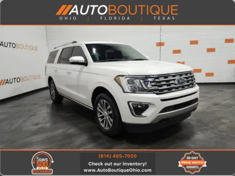 White 2018 Ford Expedition Max Limited for sale in Columbus, OH