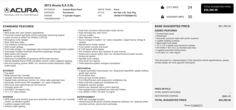 More photos of 2013 Acura ILX Tech Pkg at Auto Boutique Ohio, OH