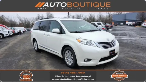 White 2017 Toyota Sienna XLE for sale in Columbus, OH