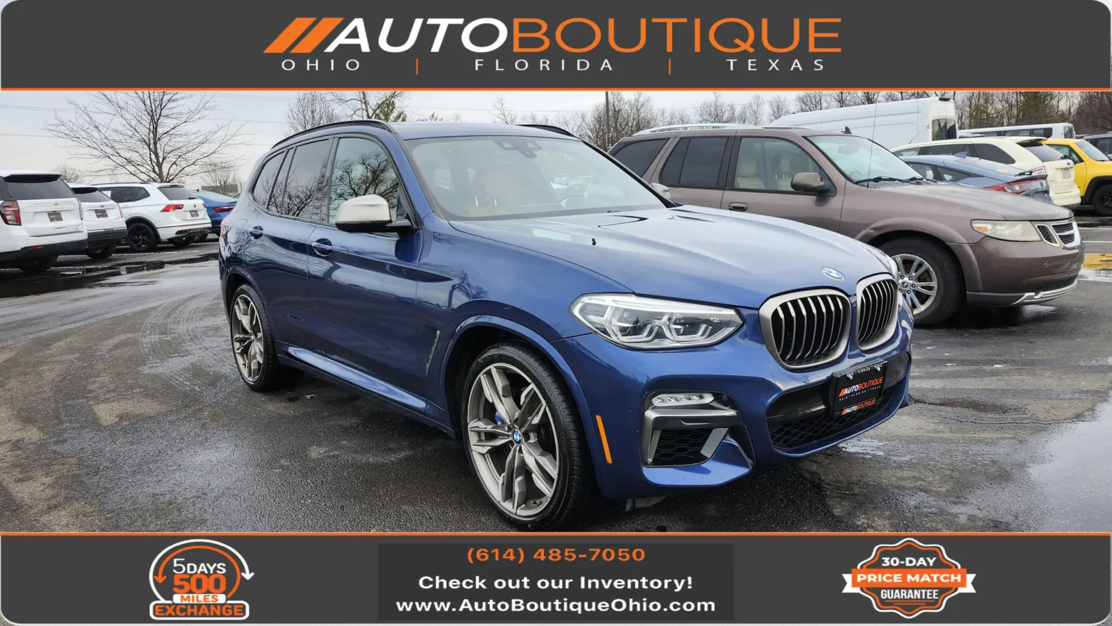 Blue 2019 BMW X3 M40i for sale in Columbus, OH