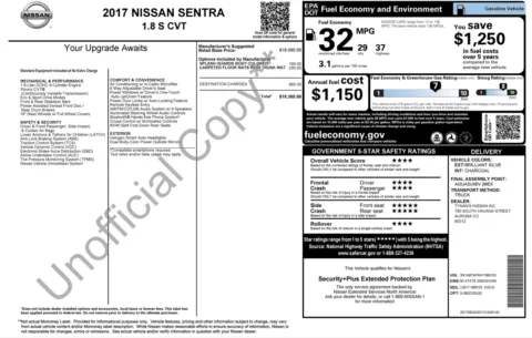 Photos of 2017 Nissan Sentra S for sale in Columbus, OH at Auto Boutique Ohio