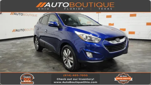Blue 2015 Hyundai Tucson Limited for sale in Columbus, OH