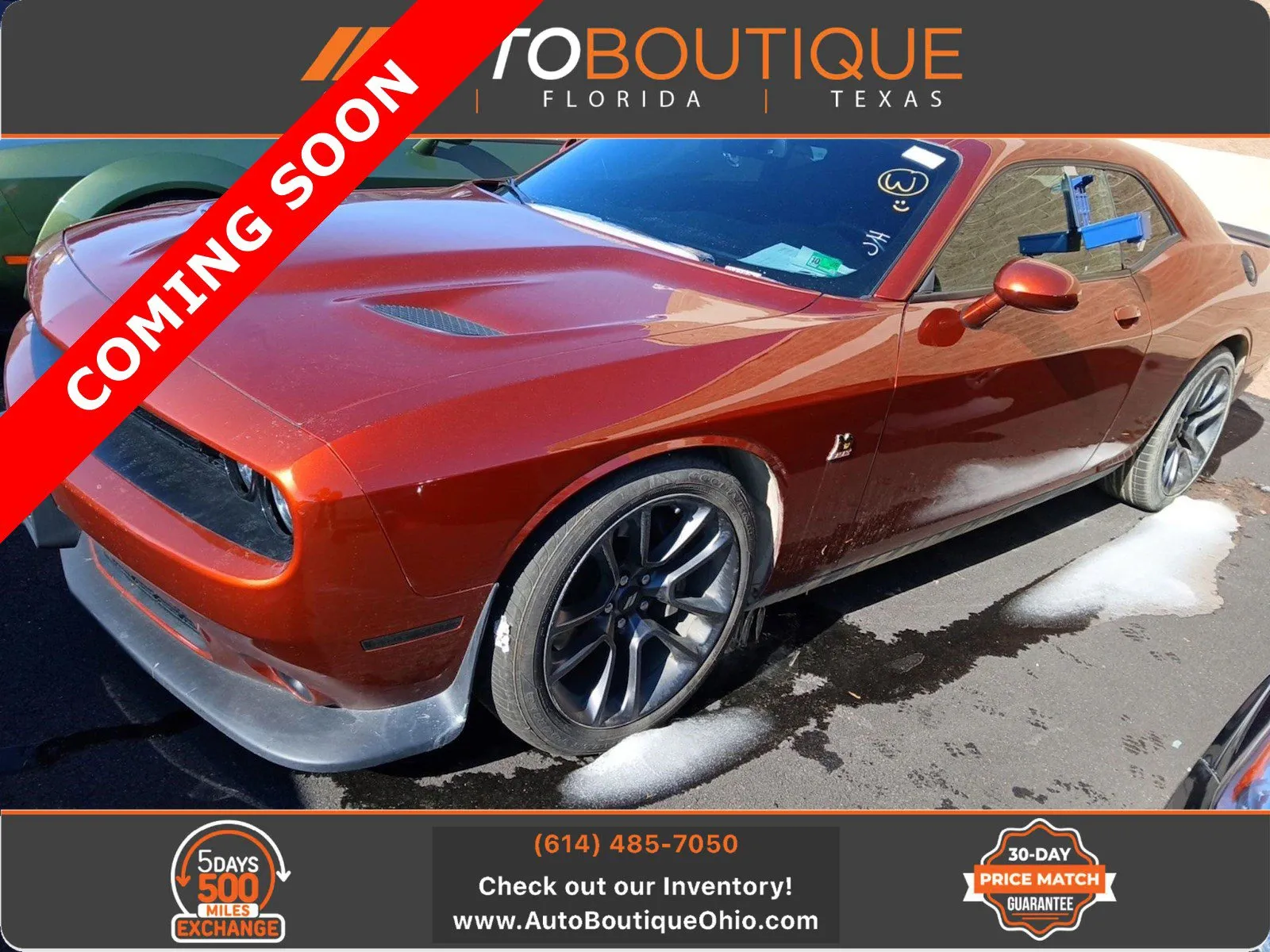Orange 2021 Dodge Challenger R/T Scat Pack for sale in Columbus, OH