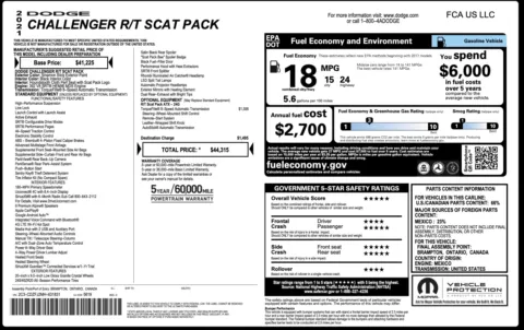 Photos of 2021 Dodge Challenger R/T Scat Pack for sale in Columbus, OH at Auto Boutique Ohio