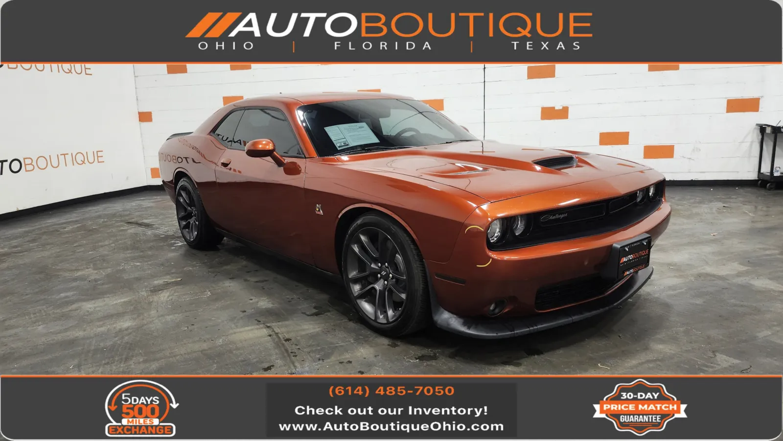Orange 2021 Dodge Challenger R/T Scat Pack for sale in Columbus, OH