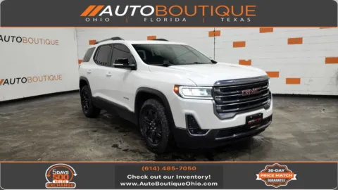 White 2021 GMC Acadia AT4 for sale in Columbus, OH