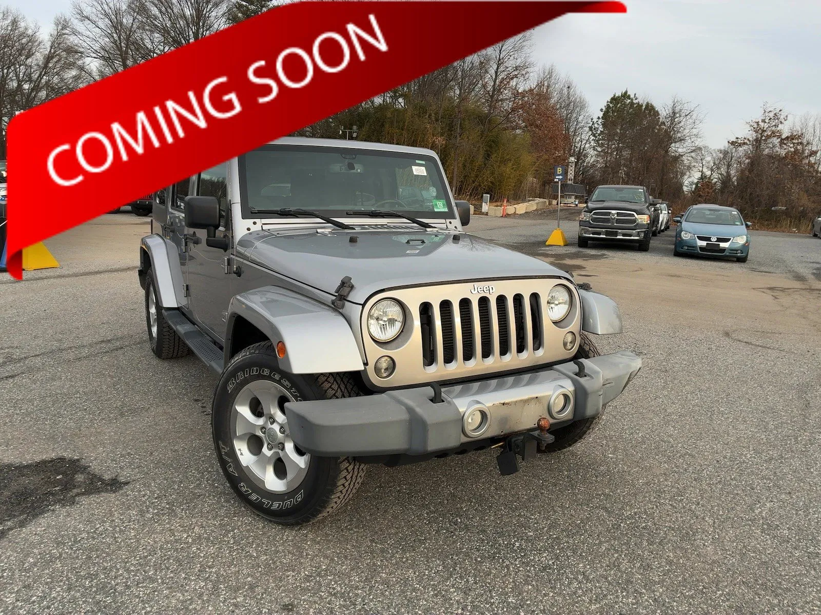 Silver 2015 Jeep Wrangler Unlimited Sahara for sale in Columbus, OH
