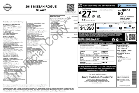 Photos of 2018 Nissan Rogue SL for sale in Columbus, OH at Auto Boutique Ohio